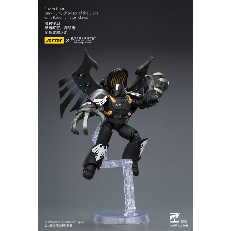 JoyToy Space Marines - Guardia del Corvo - Furia Oscura, Prescelta dei Slain 1/18 - Warhammer 40k