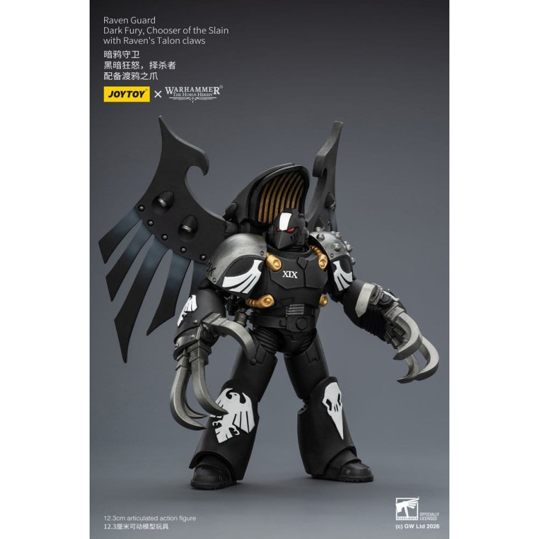JoyToy Space Marines - Guardia del Corvo - Furia Oscura, Prescelta dei Slain 1/18 - Warhammer 40k