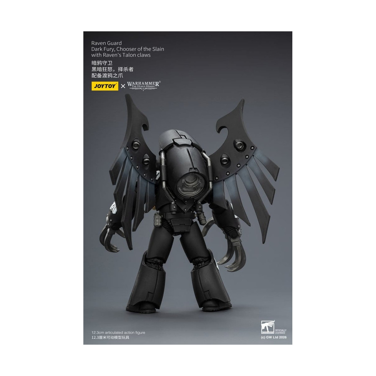 JoyToy Space Marines - Guardia del Corvo - Furia Oscura, Prescelta dei Slain 1/18 - Warhammer 40k