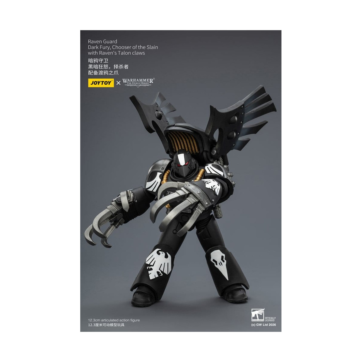 JoyToy Space Marines - Guardia del Corvo - Furia Oscura, Prescelta dei Slain 1/18 - Warhammer 40k