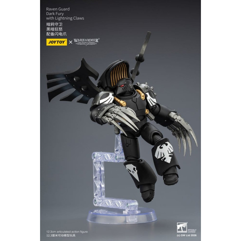 JoyToy Space Marines - Guardia Corvo - Furia Oscura 1/18 - Warhammer 40k