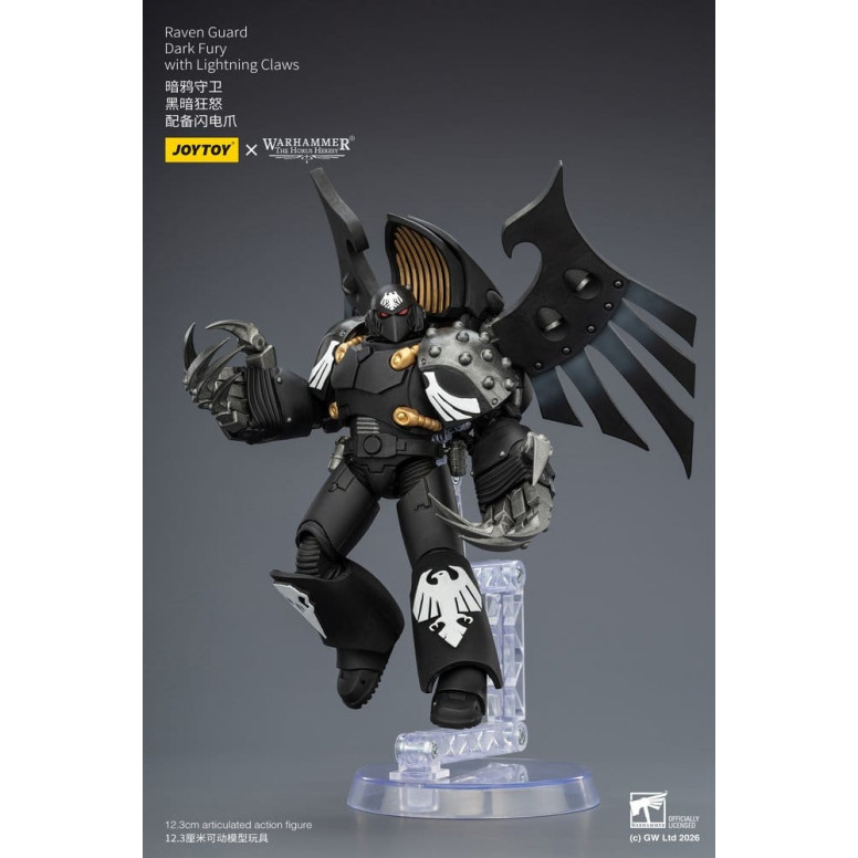 JoyToy Space Marines - Guardia Corvo - Furia Oscura 1/18 - Warhammer 40k