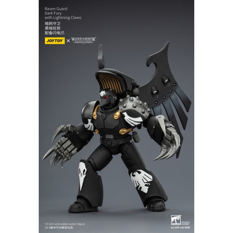 JoyToy Space Marines - Guardia Corvo - Furia Oscura 1/18 - Warhammer 40k