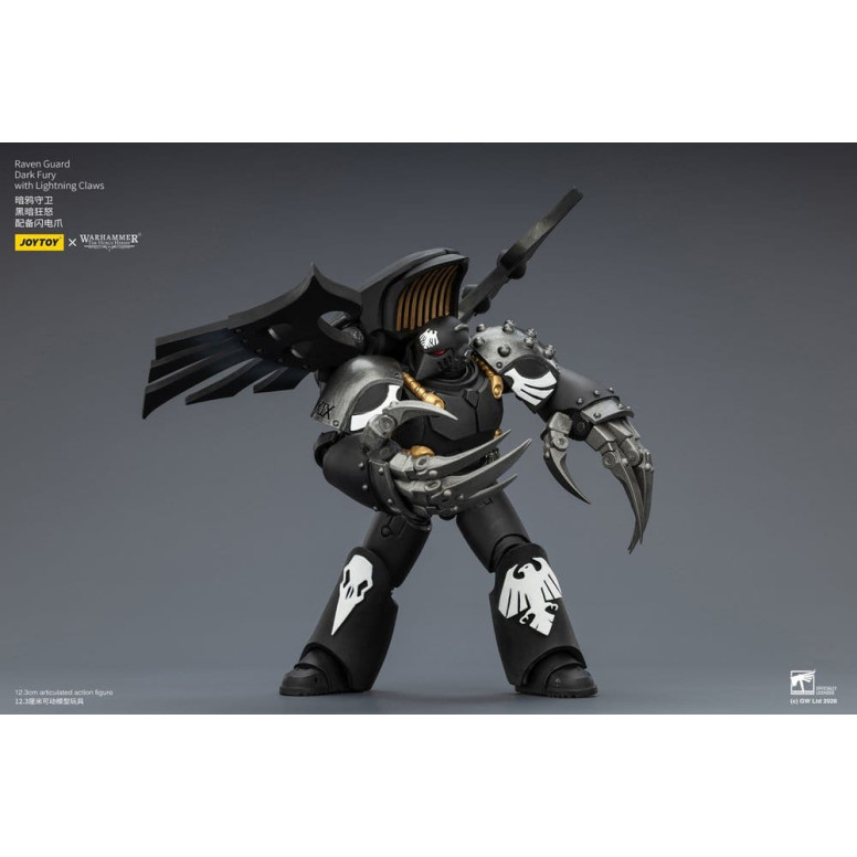JoyToy Space Marines - Guardia Corvo - Furia Oscura 1/18 - Warhammer 40k
