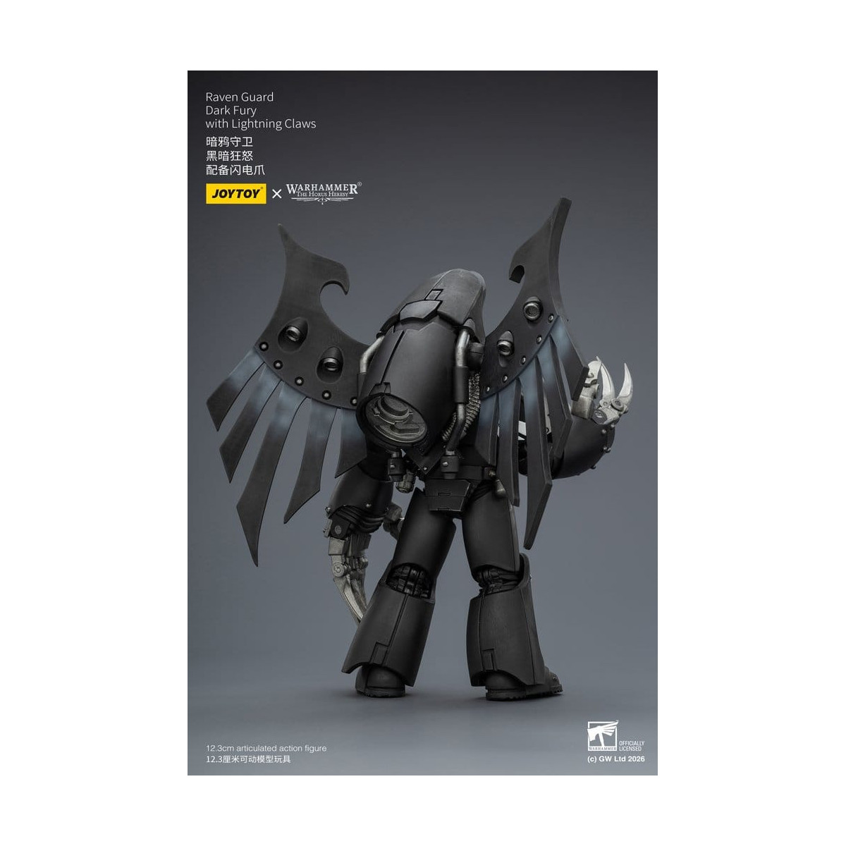 JoyToy Space Marines - Guardia Corvo - Furia Oscura 1/18 - Warhammer 40k