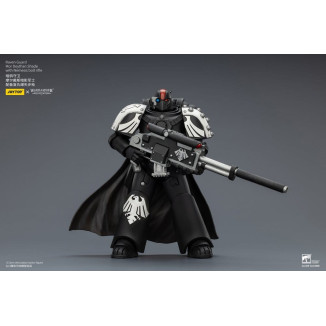 JoyToy Space Marines - Guardia Corvo - Mor Deythan Shade con fucile Nemesis 1/18 - Warhammer 40k