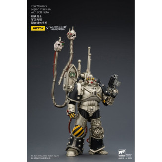 Joytoy - Warhammer - Iron Warriors Legione Praevian con Pistola Bolt - L'Eresia di Horus