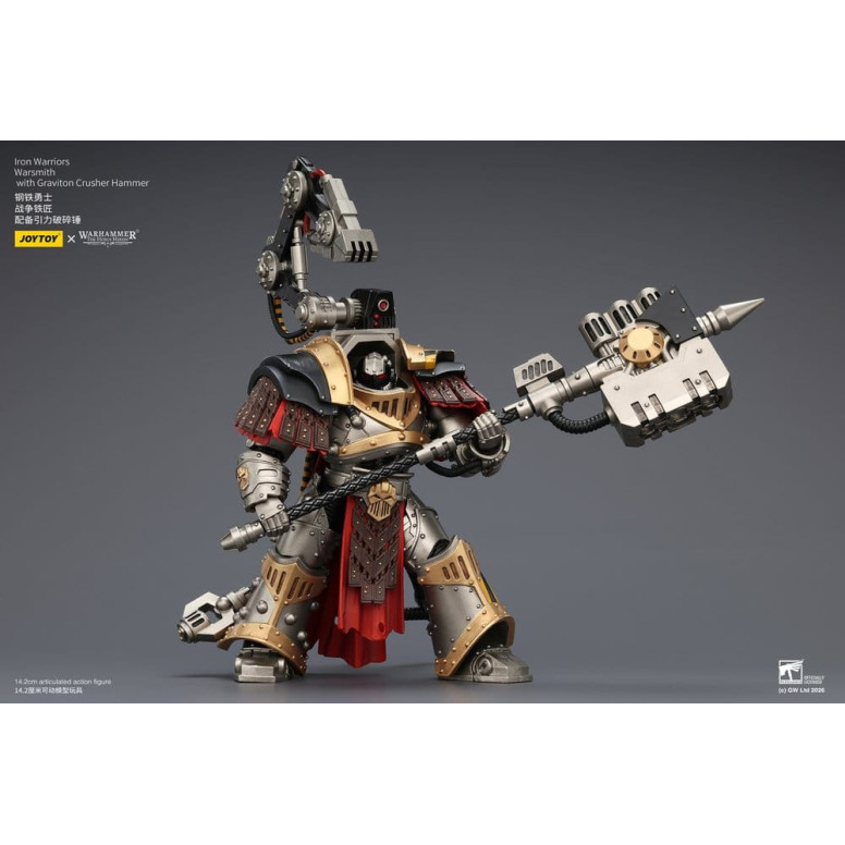 Joytoy - Warhammer - Iron Warriors Warsmith con martello schiaccia-gravitoni - L'Eresia di Horus