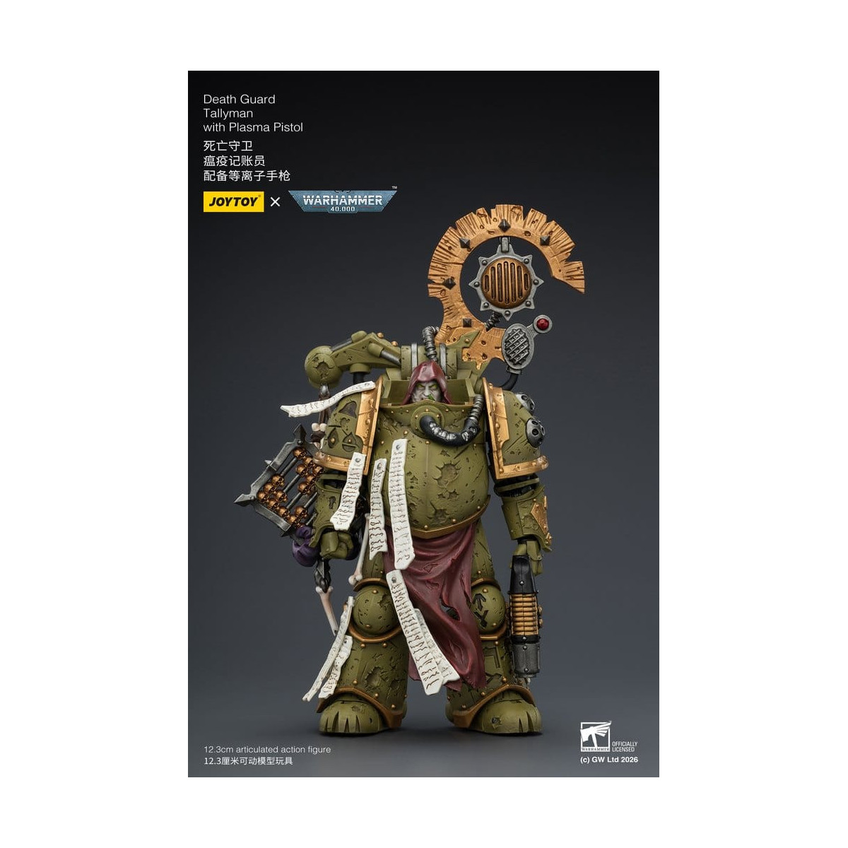 Joytoy - Guardia della morte - Tallyman con pistola al plasma 1/18 - Warhammer 40k