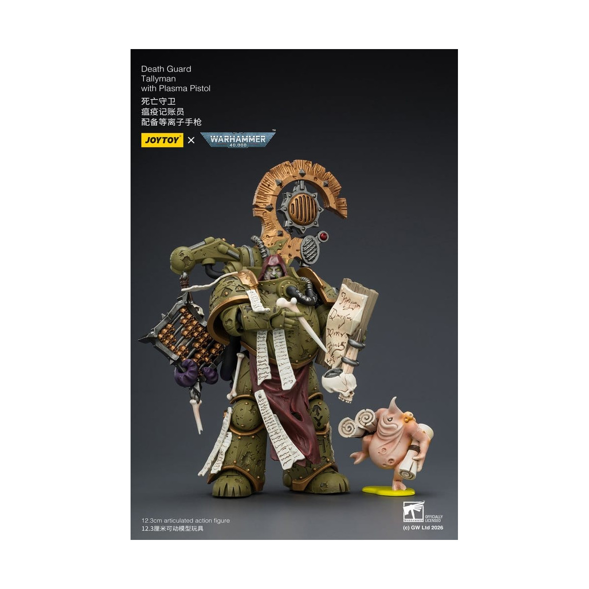 Joytoy - Guardia della morte - Tallyman con pistola al plasma 1/18 - Warhammer 40k