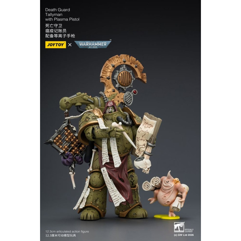 Joytoy - Guardia della morte - Tallyman con pistola al plasma 1/18 - Warhammer 40k