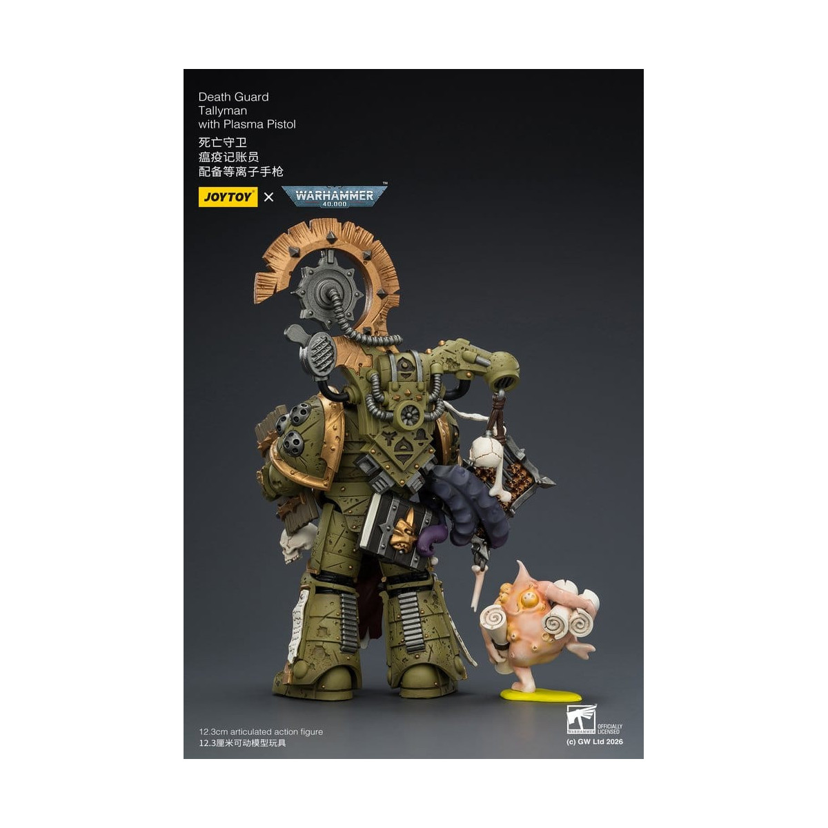 Joytoy - Guardia della morte - Tallyman con pistola al plasma 1/18 - Warhammer 40k