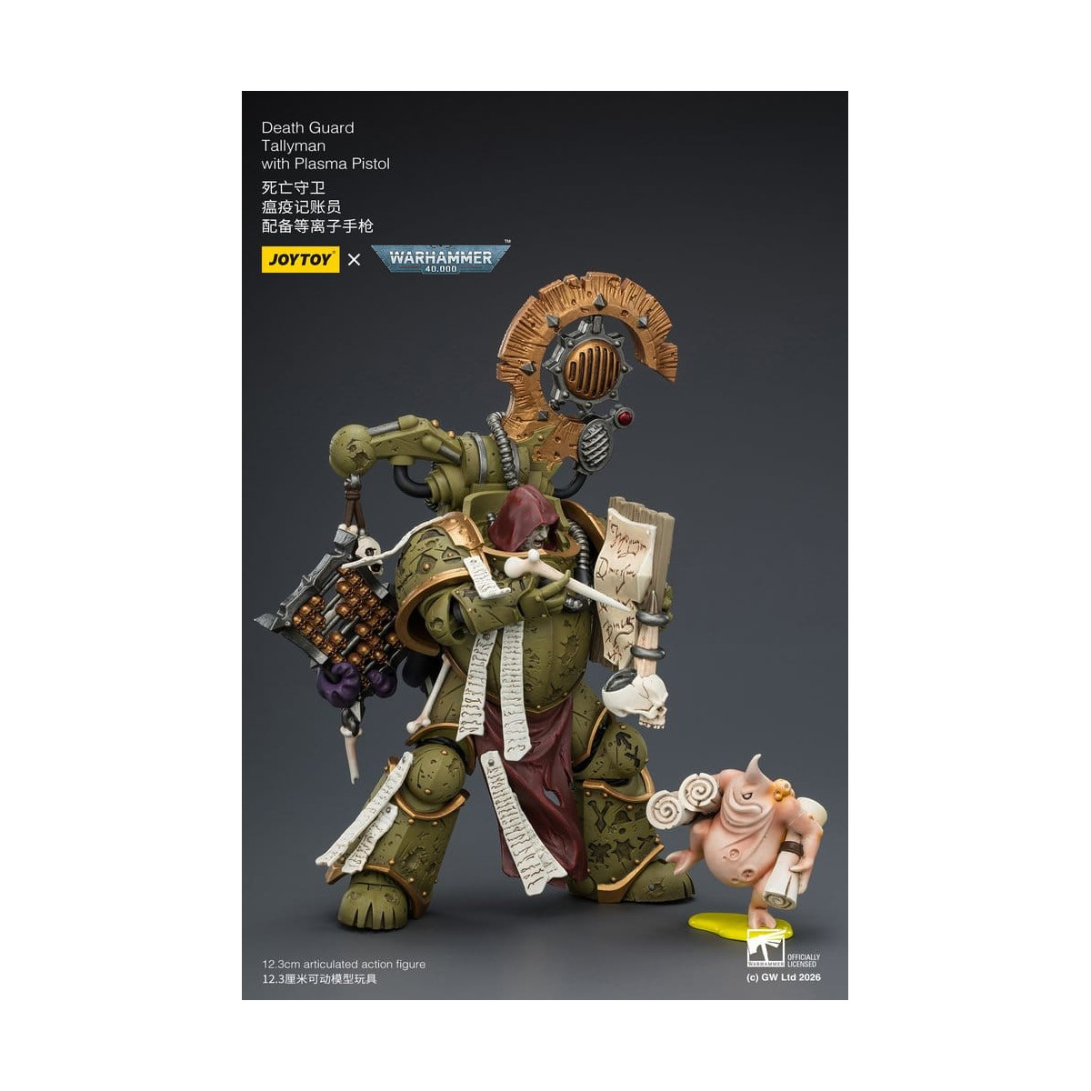 Joytoy - Guardia della morte - Tallyman con pistola al plasma 1/18 - Warhammer 40k