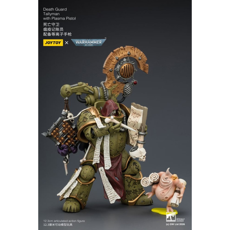 Joytoy - Guardia della morte - Tallyman con pistola al plasma 1/18 - Warhammer 40k