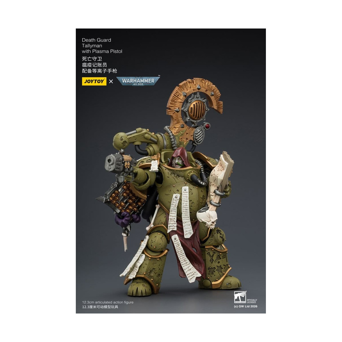 Joytoy - Guardia della morte - Tallyman con pistola al plasma 1/18 - Warhammer 40k