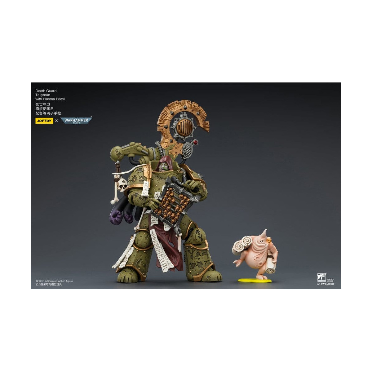 Joytoy - Guardia della morte - Tallyman con pistola al plasma 1/18 - Warhammer 40k