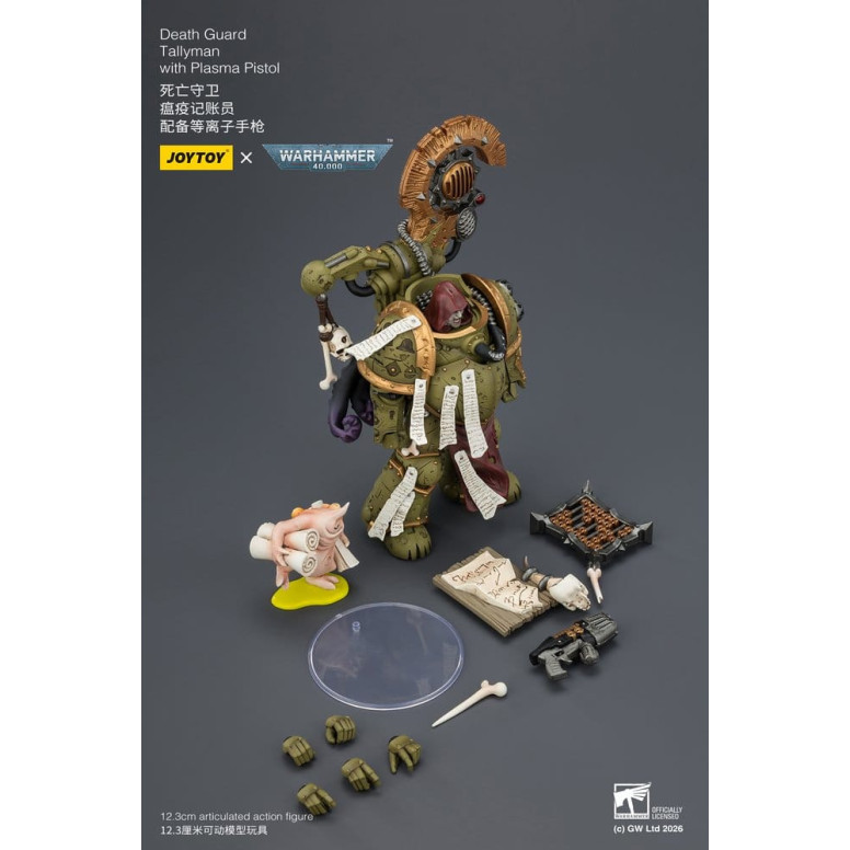 Joytoy - Guardia della morte - Tallyman con pistola al plasma 1/18 - Warhammer 40k
