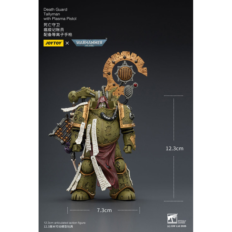 Joytoy - Guardia della morte - Tallyman con pistola al plasma 1/18 - Warhammer 40k