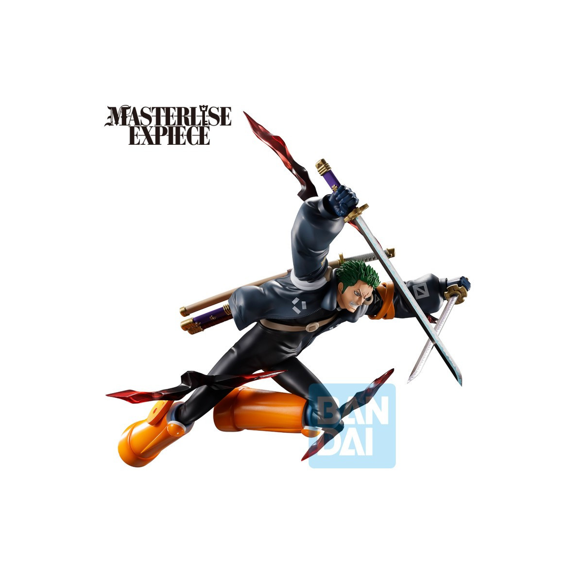 Banpresto One Piece - RORONOA ZORO - Ichibansho FUSIONE DI ENERGIA