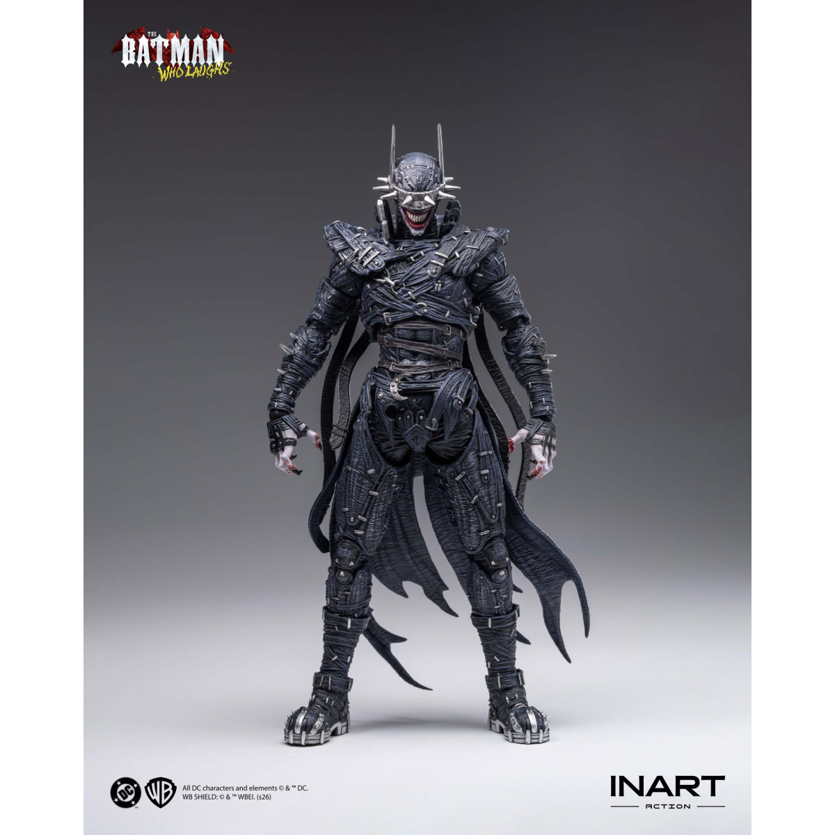 INART - Il Batman che ride - Dark Nights: figura in metallo in scala 1/12