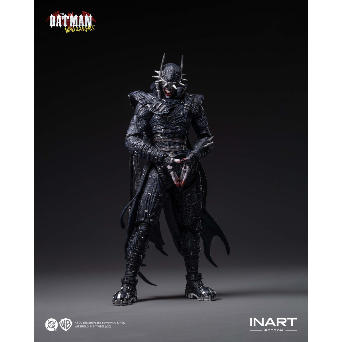 INART - Il Batman che ride - Dark Nights: figura in metallo in scala 1/12