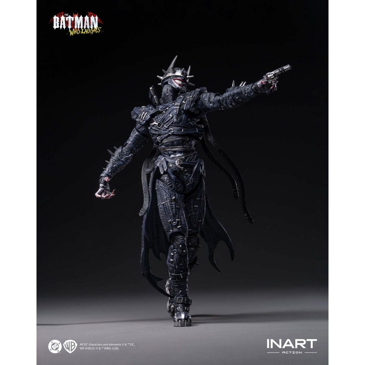 INART - Il Batman che ride - Dark Nights: figura in metallo in scala 1/12