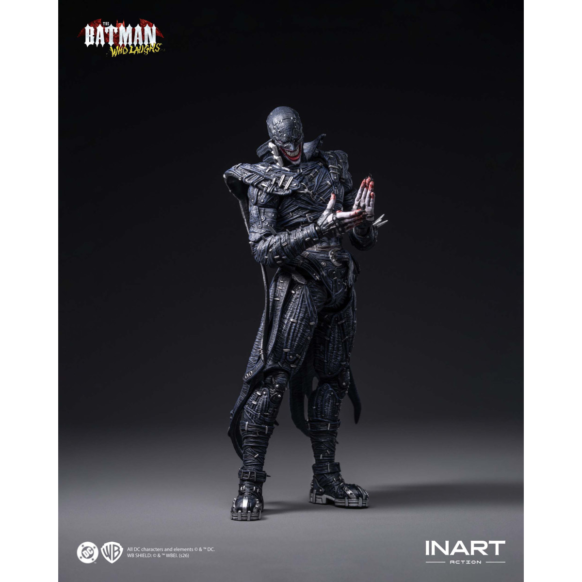 INART - Il Batman che ride - Dark Nights: figura in metallo in scala 1/12