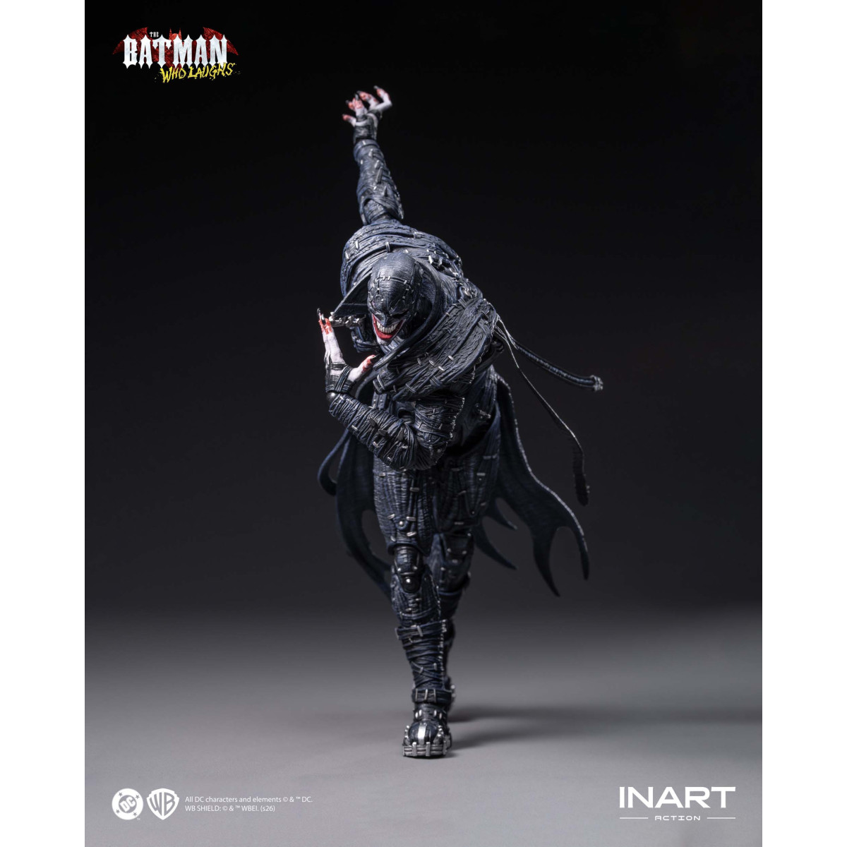 INART - Il Batman che ride - Dark Nights: figura in metallo in scala 1/12