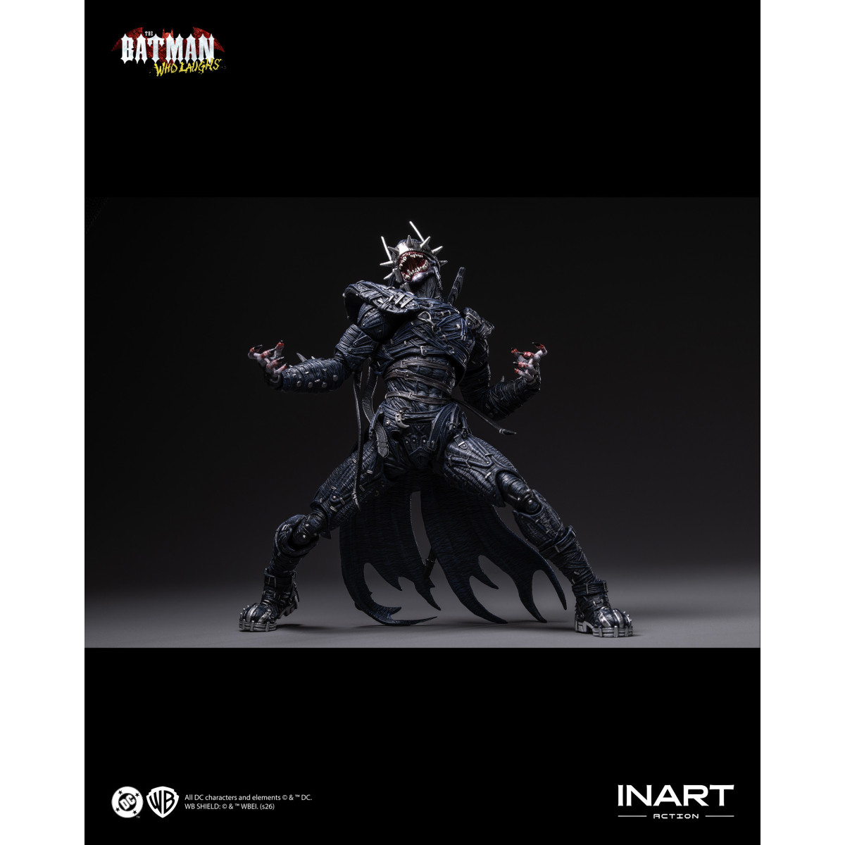 INART - Il Batman che ride - Dark Nights: figura in metallo in scala 1/12