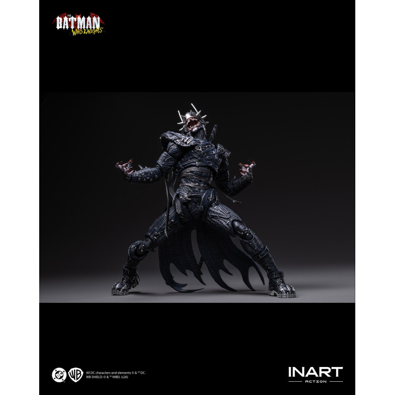 INART - Il Batman che ride - Dark Nights: figura in metallo in scala 1/12