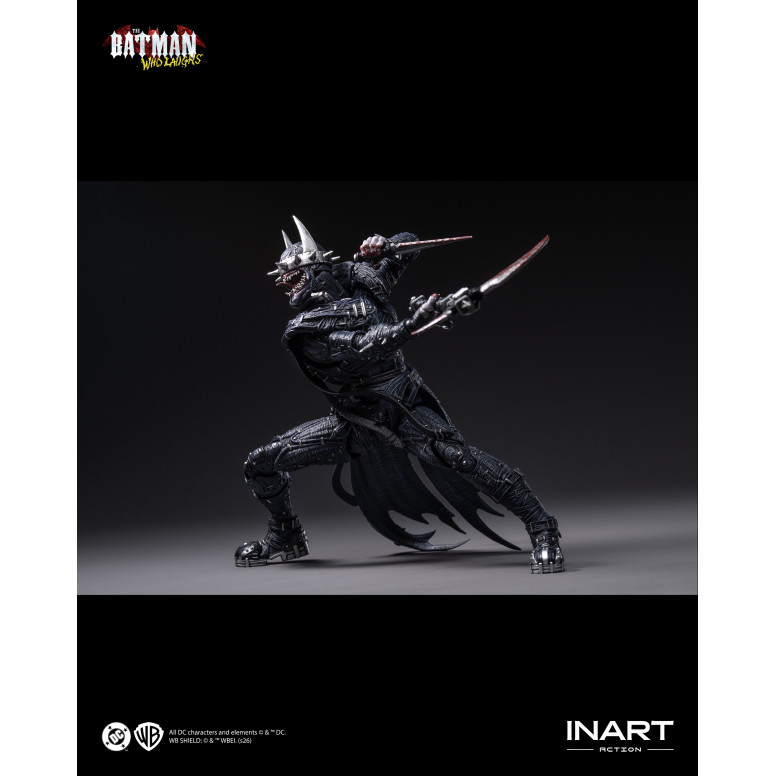 INART - Il Batman che ride - Dark Nights: figura in metallo in scala 1/12
