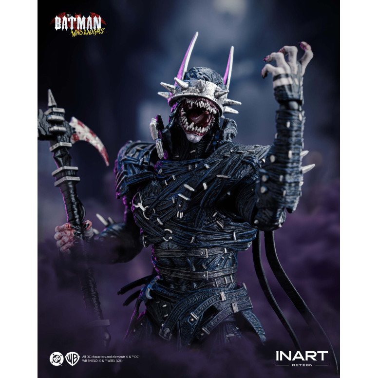 INART - Il Batman che ride - Dark Nights: figura in metallo in scala 1/12