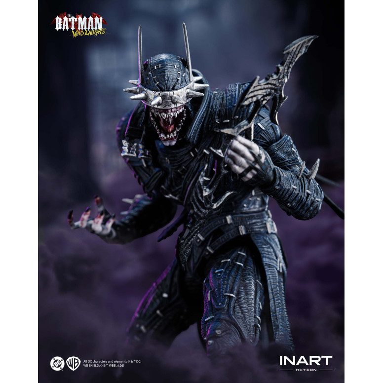 INART - Il Batman che ride - Dark Nights: figura in metallo in scala 1/12