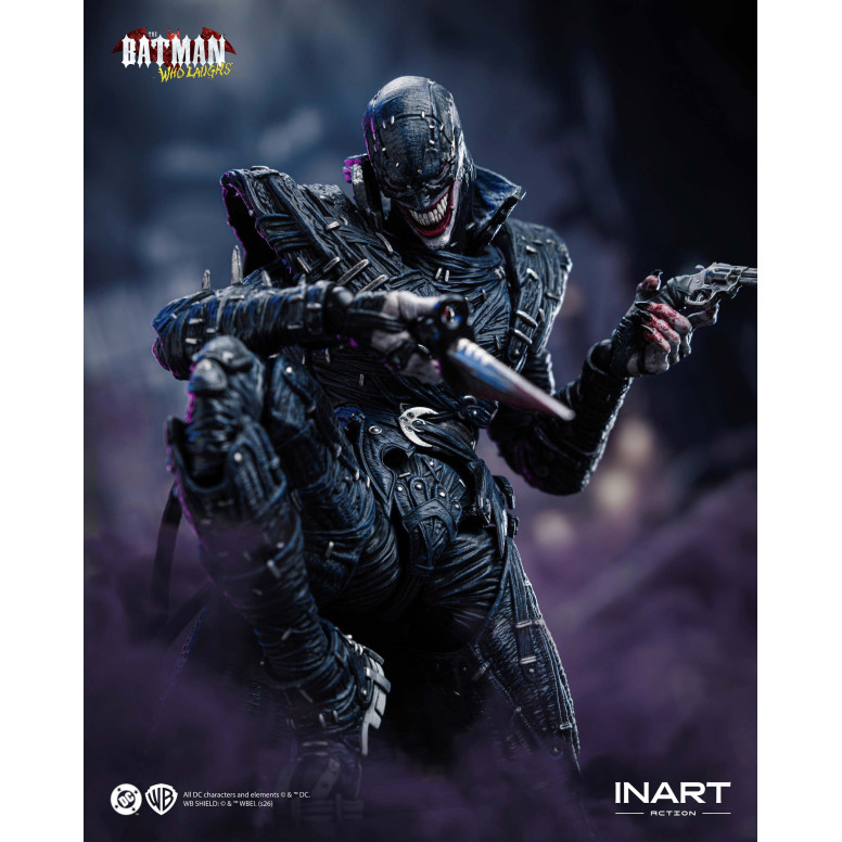 INART - Il Batman che ride - Dark Nights: figura in metallo in scala 1/12