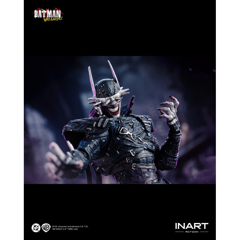 INART - Il Batman che ride - Dark Nights: figura in metallo in scala 1/12