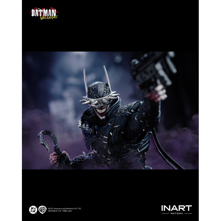 INART - Il Batman che ride - Dark Nights: figura in metallo in scala 1/12