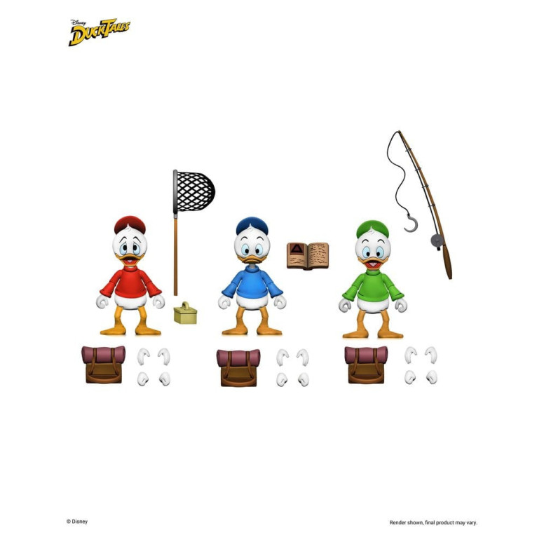 Neca DuckTales - Ultimate Huey, Dewey e Louie - Riri, Fifi e Loulou