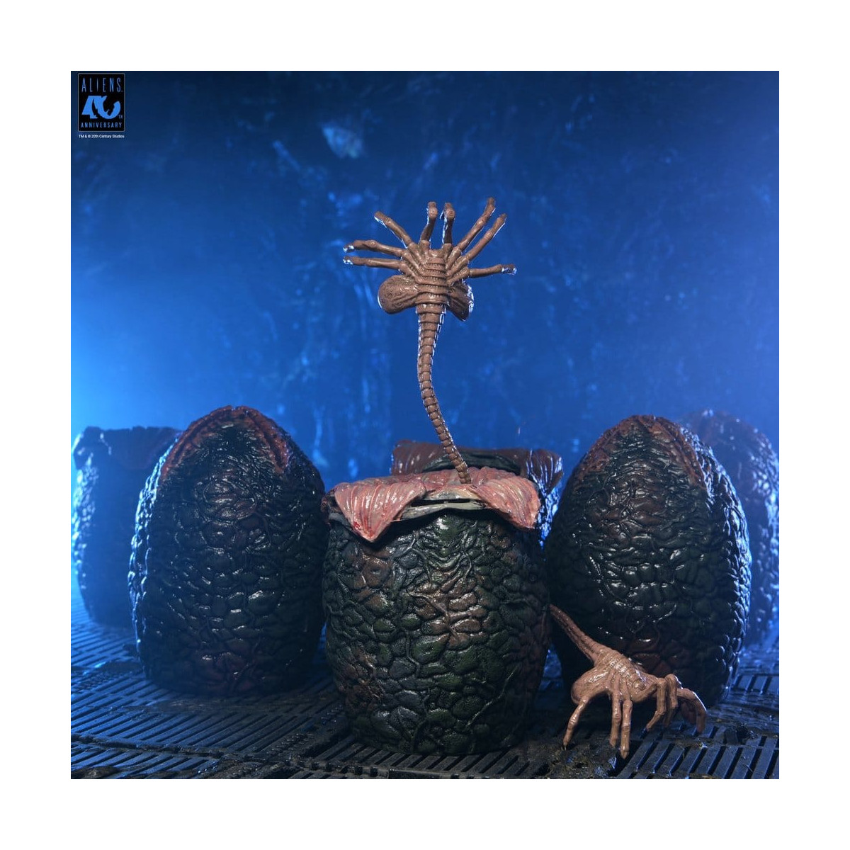 Neca Aliens - Cartone di uova aliene (40° anniversario) - Confezione da 6 accessori