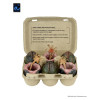 Neca Aliens - Cartone di uova aliene (40° anniversario) - Confezione da 6 accessori
