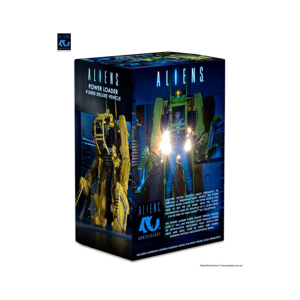 Neca Aliens - deluxe Caricatore di potenza (P-5000) (40° anniversario)