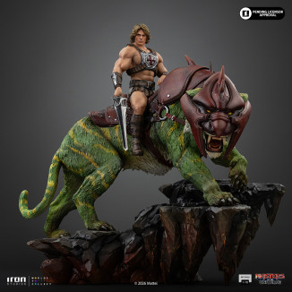 Iron Studios - He-Man e Battle Cat Movie Art Scala 1/10 - Masters of the Universe - Masters of the Universe