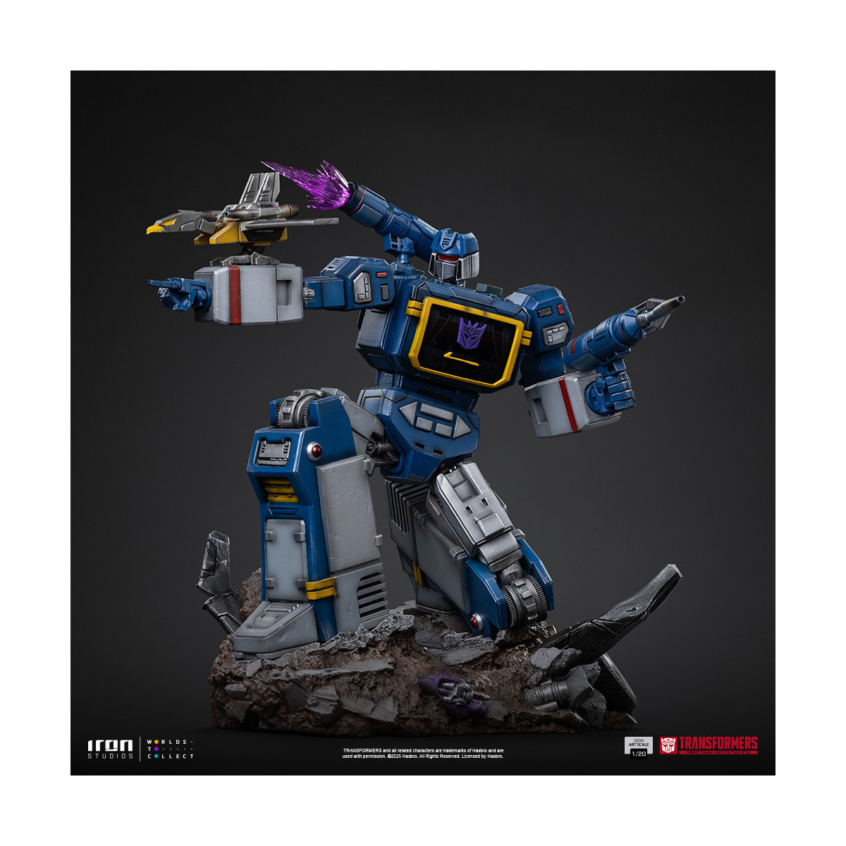 Iron Studios - Transformers - Soundwave Demi Art Scale 1/20