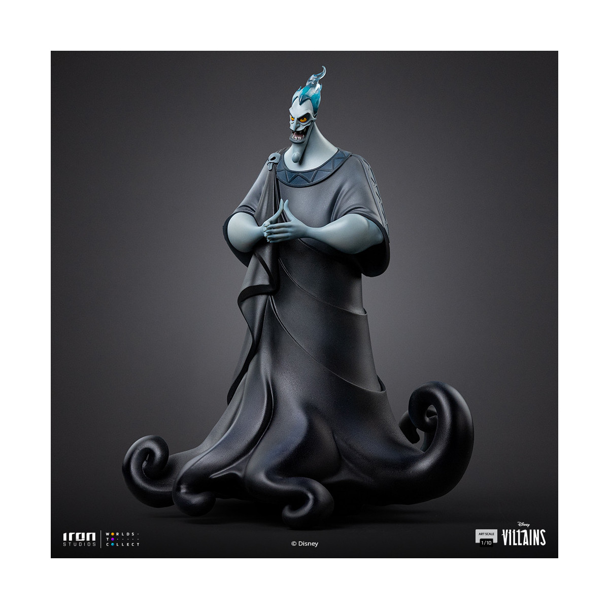 Iron Studios - Disney Villains Hades Art Scale 1/10 - Hercules