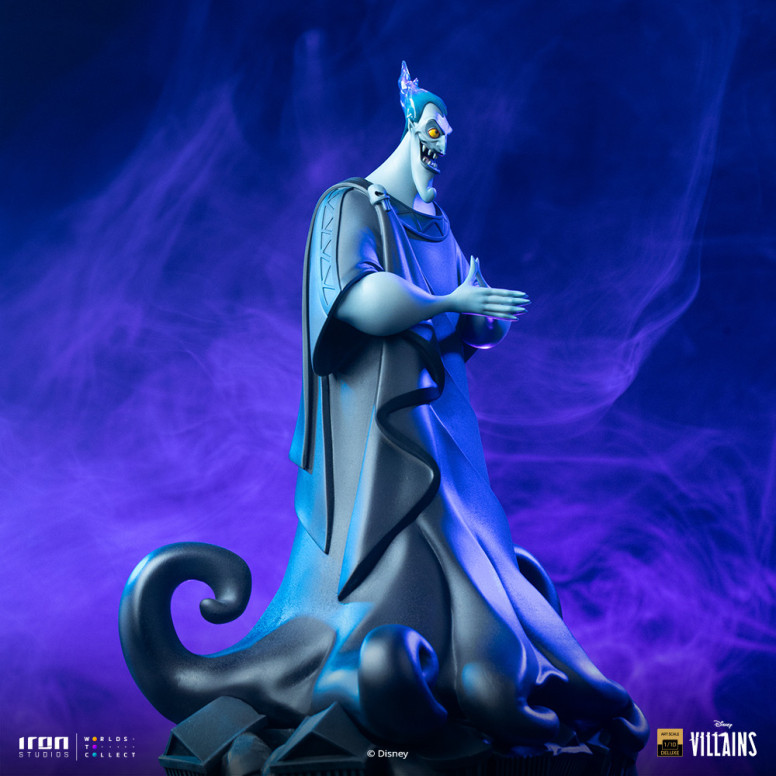 Iron Studios - Disney Villains Hades Deluxe Art Scale 1/10 - Hercules