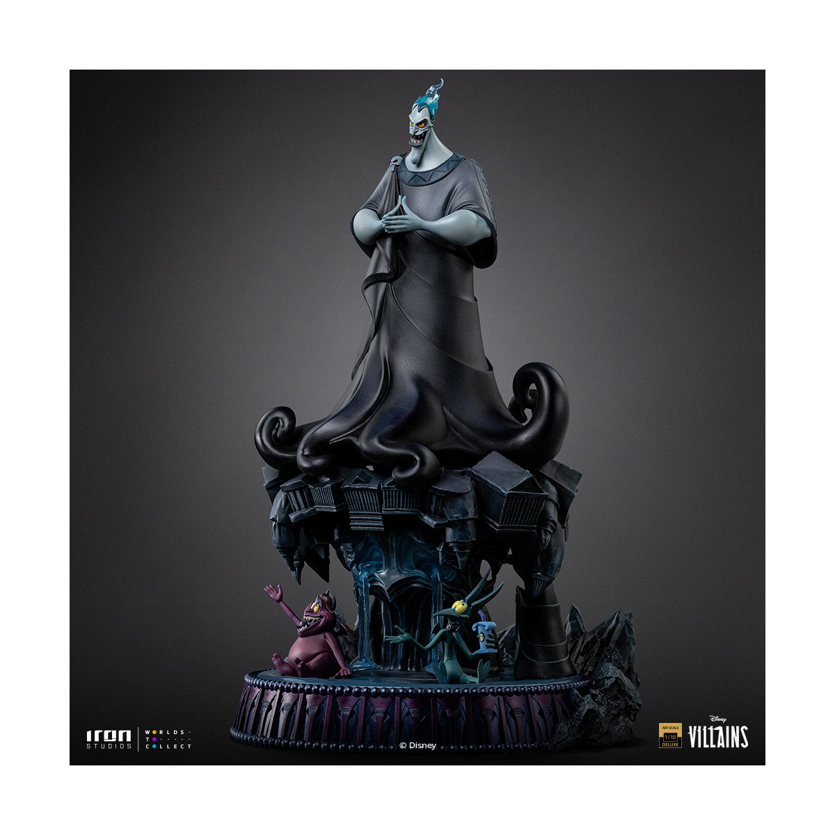 Iron Studios - Disney Villains Hades Deluxe Art Scale 1/10 - Hercules