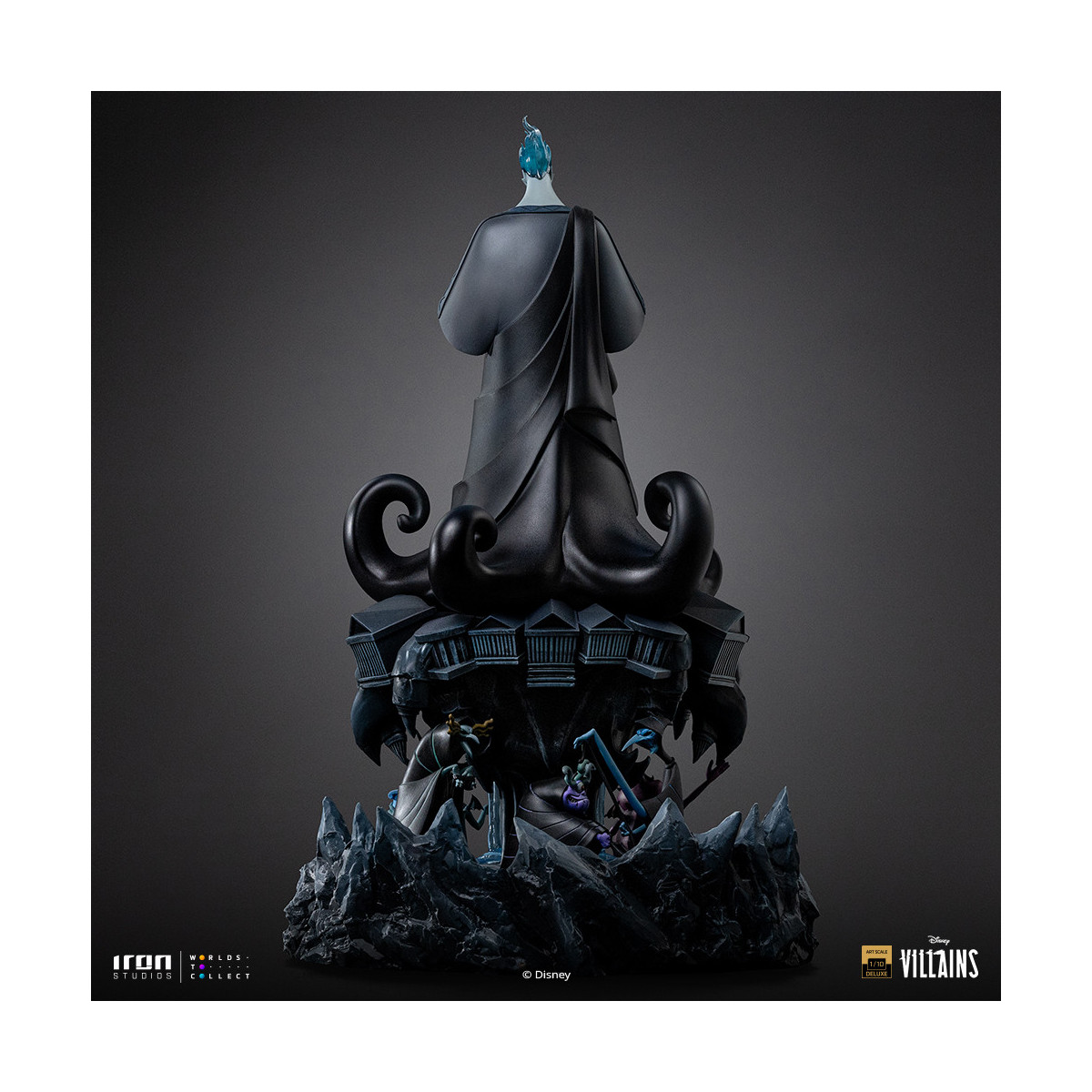 Iron Studios - Disney Villains Hades Deluxe Art Scale 1/10 - Hercules