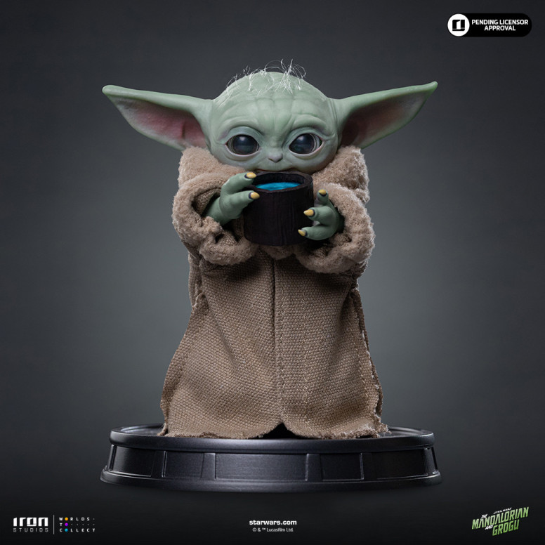 Iron Studios - Grogu sempre affamato - Grogu Collection Legacy Replica 1/4 - Star Wars: Il Mandaloriano e Grogu