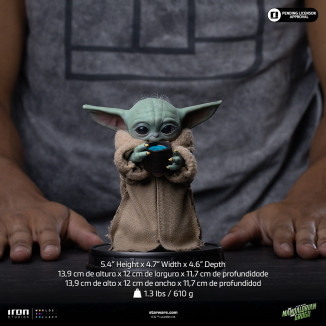 Iron Studios - Grogu sempre affamato - Grogu Collection Legacy Replica 1/4 - Star Wars: Il Mandaloriano e Grogu