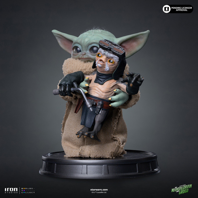 Iron Studios - Grogu No Squeezy - Grogu Collection Legacy Replica 1/4 - Star Wars: The Mandalorian e Grogu