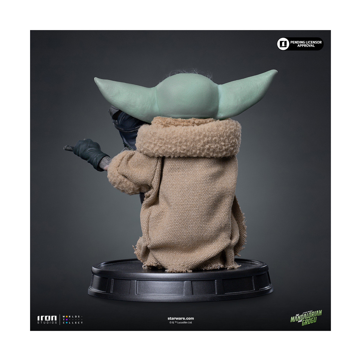 Iron Studios - Grogu No Squeezy - Grogu Collection Legacy Replica 1/4 - Star Wars: The Mandalorian e Grogu